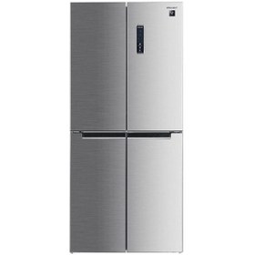 Resim Sharp Sj-md580m-sl 4 Kapılı Nofrost Gardırop Buzdolabı 421 Lt. 