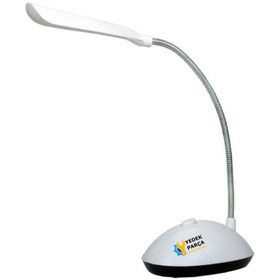 Resim Ozba Ticaret Esnek 2 Kademeli Led Masa Lambası Pilli Kitap Okuma Klavye Aydınlatma Portatif Masa Lambası XY-0416 