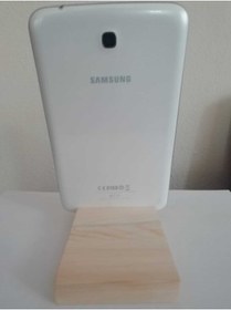 Resim Ahşapgen Kaliteli Çift Taraflı Ahşap Telefon Ve Tablet Tutucu 
