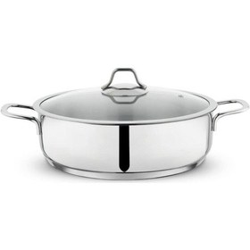 Resim Held 28 Cm Çelik Tencere Takımı Derin Tencere-basık Tencere-çelik Tava Sc Ha Fer Gri 