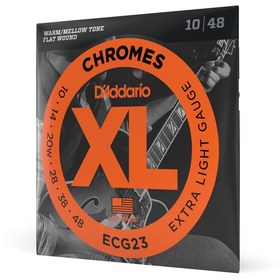 Resim Hype Store D'Addario Ecg23 Elektro Gitar Tel Seti, Chromes, Jazz Light Gauge 