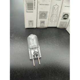 Resim (G.6) Halojen Avize Ampulü. (50.watt) Şeffaf Renkte (5.adetli Paket) 
