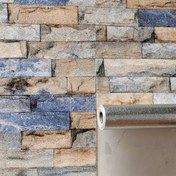 Resim 10.0 metre/rulo, 3D köpük tuğla desenli kalınlaştırılmış duvar kağıdı çıkartması, arkasında yapıştırıcı var, kolay kurulum, su geçirmez, kir tutmaz, temizlemesi kolay, restoranlar, oturma odaları, giyim mağazaları, yatak odaları, ofisler vb. için uygun 