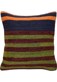 Resim Zehra Abla Halı Yeni El Dokuma Dekoratif Kilim Kırlent Yastık Kılıfı 6230 