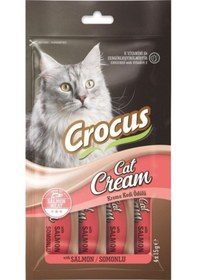 Resim Crocus Somonlu Krema Kedi Ödülü4x15g 