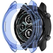 Resim Ticwatch Pro 3 Ultra Tpu Renk Şeffaf Yarı Sarılı Koruyucu Kabuk 