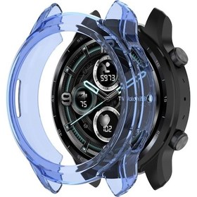 Resim Ticwatch Pro 3 Ultra Tpu Renk Şeffaf Yarı Sarılı Koruyucu Kabuk 