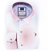 Resim Doctor Junior Uzun Kol Desenli Çocuk Gömleği - Kırmızı 