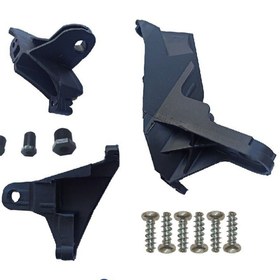 Resim vipkrom Mercedes w211 Uyumlu Sol Far Tamir Kiti Plastiği Ayağı 