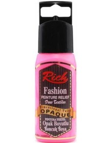 Resim Rich Boyutlu Boncuk Boya 60 Ml. Neon Pembe 