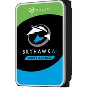 Resim SEAGATE SKYHAWK AI 10 TB 256MB 7200RPM SATA3.0 7\u002F24 DVR,NVR ,Güvenlik 