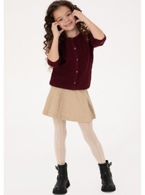 Resim U.s. Polo Assn. Kız Çocuk Plum Hırka Triko 50316292-vr177 New Plum 