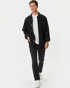 Resim Straight Fit Boru Paça Kot Pantolon - Mark Jean 