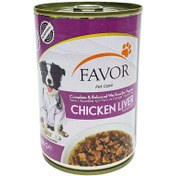 Resim Favor Puppy Tavuk Ciğerli Yavru Köpek Konservesi 400 Gr 