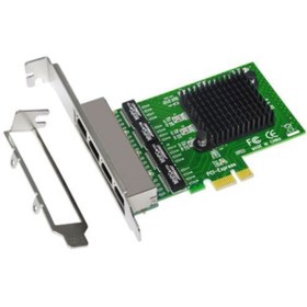 Resim Open Smart Ops01g44rt - Quad / 4 Port Realtek Rtl8111g Gigabit Pcı-e X1 Ethernet Kart 