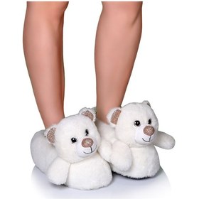 Resim Twigy Bear Kadın Hayvanlı Panduf Beyaz 36/41 AA0648 