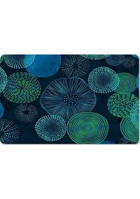 Resim Dijital Baskılı Kapı Önü Paspas Ev İçi Ve Dışı İçin Banyo Balkon Mutfak İçin Ve Yıkanabilir Mavi 