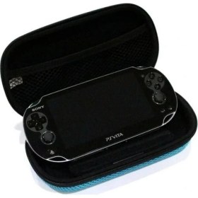 Resim Gizala Ps Vita 1000 ve 2000 Modeller Uyumlu Taşıma Çantası Mavi Case Bag 