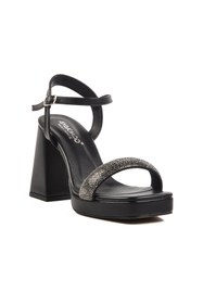 Resim AYAKMOD Siyah Platform Topuk Kadın Topuklu Ayakkabı 336535 Z 