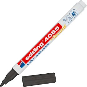 Resim 4085 Tebeşir Kalemi - Siyah - 1 Tebeşir Kalemi - 1-2 mm Yuvarlak Uçlu 