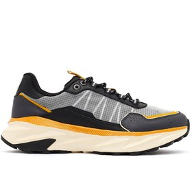 Resim Derimod Studio Erkek Siyah Bağcıklı Kalın Tabanlı Sneaker 25WFD780114 