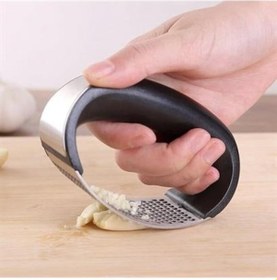 Resim Buffer Yeni Sarımsak Ezici Paslanmaz Çelik Garlic Press 