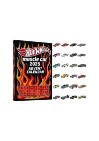 Resim 2025 Noel Advent Takvimleri Dekorasyon Akrilik Tam Stil Hotwheels 