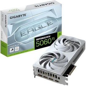 Resim GIGABYTE VGA NVIDIA 16GB GDDR7 RTX5060TI EAGLE OC ICE GV-N506TEAGLEOC ICE-16GD 