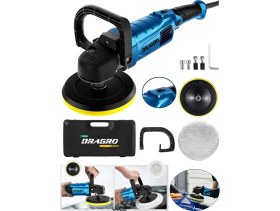 Resim Dragro Alman 4200 Watt Bakir Sargili 6 Kademe Devir Ayarlı Polisaj Zımpara Makinası 