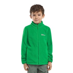 Resim Jack Wolfskin Taunus Jacket K Unisex Çocuk Yeşil Polar Ceket 