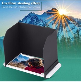 Resim Djı Mavic Pro Uzaktan Kumanda İçin Katlanabilir Telefon Güneş Koruma L121 