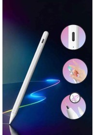 Resim Mey İthalat Tablet Kalemi Stylus Pen Dokunmatik Kalem Android Ve İos Uyumlu Şarjlı 