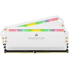 Resim CORSAIR 16GB (2X 8GB) DDR4 4000MHZ CL19 DUAL KIT RGB PC RAM DOMINATOR CMT16GX4M2K4000C19 