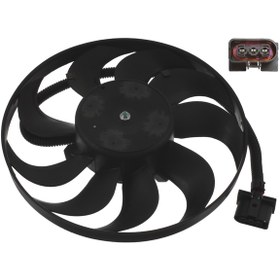 Resim Vw Bora Golf 4 Polo Fan Motoru Sağ Febi 