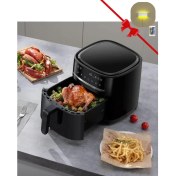 Resim Xiaomi 6l Mi Smart Airfryer, Akıllı Programlama, OLED Ekran, Çift Katmanlı Yapışmaz Kaplama,Onerous Lambader Hediye 