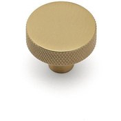 Resim System Pirinç Saten 32 mm Düğme Mobilya Kulpu (SY1980 0032 BB) 