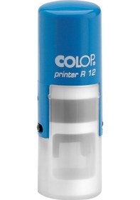 Resim Colop R12 Yuvarlak Mavi Kasa Siyah Keçe - 12 MM 