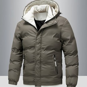 Resim Erkekler için Ağır Termal Ceket - Kışlık Mont, Tam Fermuar Kapanışı, Kapüşonlu İzole Dış Giyim, Siyah ve Yeşil Renk Bloğu Tasarımı - Kayak, İşe Giderken, Günlük Kullanım İçin Soğuk Hava Dış Ceketi - Polyester Astarlı İç - Sonbahar/Kış Sezonu Ceketi, Kış Montları, İş Giyim, Kontrast Renk Tasarımı, Dayanıklı Fermuar Kapanışı, Kayak Ekipmanı, Günlük Dış Giyim, Yüksek Kaliteli İzolasyon, Açık Hava Tutkunları, Kalın, Sıcak, Çok Yönlü Tasarım, Modern Erkek Giyim, Erkekler İçin Kış Ceketi Yüksek 