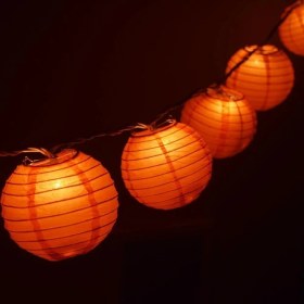 Resim Nexgen Dekoratif Çin Feneri – Kağıt Lamba - Turuncu 