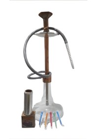 Resim Büyük Nargile Takımı Seti 