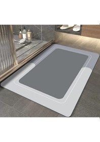 Resim Dıkdörtgen Süper Emıcı Banyo Paspası Diğer 