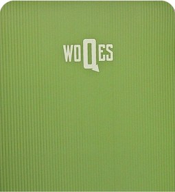 Resim Woqes Konforlu Ve Kaymaz Nbr Yoga Matı 10 Mm Kalınlık Ekstra Destekli Ve Dayanıklı Tasarım Yeşil 