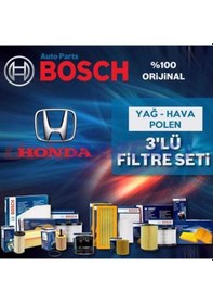 Resim Honda Jazz 1.4 Bosch Filtre Bakım Seti 2002-2008 L13A 