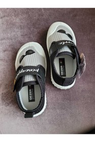 Resim MODA SENİ Erkek Çocuk Ev Okul Yumuşak Keten Ayakkabı Panduf Super Kids Model Kayma Yapmaz Taban 