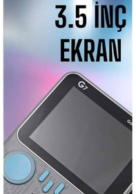 Resim Sptmgldı Mini Atari El Atarisi 3.5 İnç Ekran Çift Konsol 666 Adet Retro Oyun Gameboy El Atarisi 