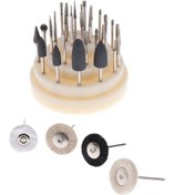 Resim Homyl 41 Parça Diş Lab Silikon Kauçuk Döner Tungsten Çelik 