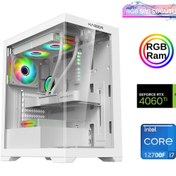 Resim Xsr908 Intel Core i7 12700F 32 GB RAM 1 TB M.2 NVMe SSD 8 GB RTX4060Ti FreeDOS Oyun Bilgisayarı Xaser