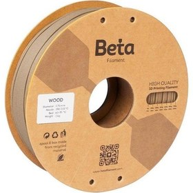 Resim Beta Pla+ Filament Dark Wood 
