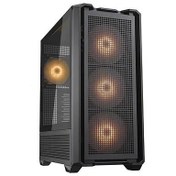 Resim COUGAR MX600 PSU YOK 4XARGB FAN E-ATX FULL TOWER GAMING KASA SİYAH 