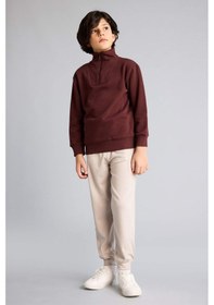 Resim Defacto Jogger Fıt Modal Pantolon Erkek Çocuk H4162a826spbg816 Bej-bg816 